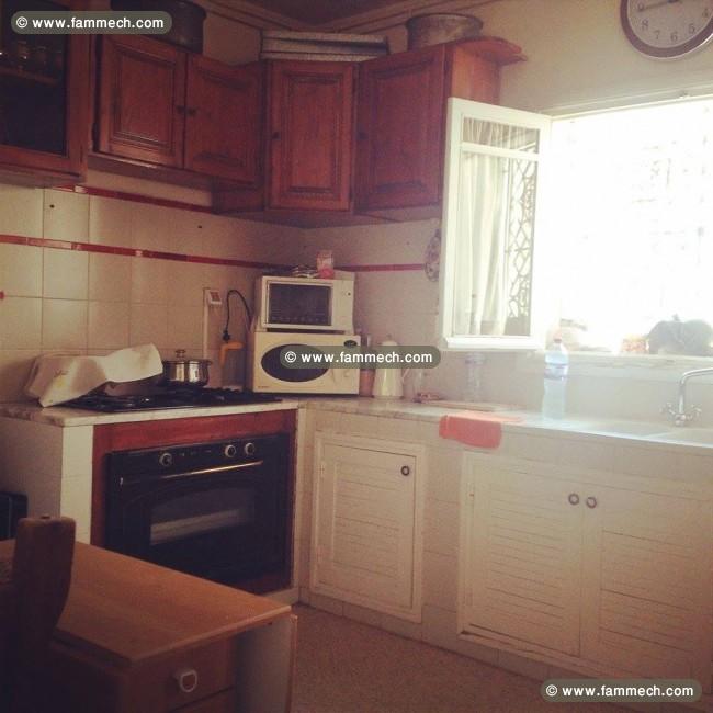  Appartement S+3 Sur la route de la Marsa