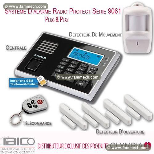  Exclusif  Système d'alarme Radio Protect 