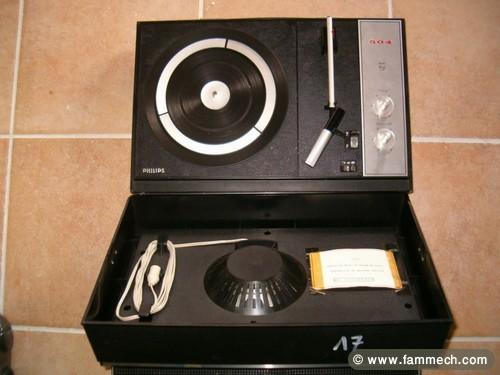 Tourne disque Philips 504 