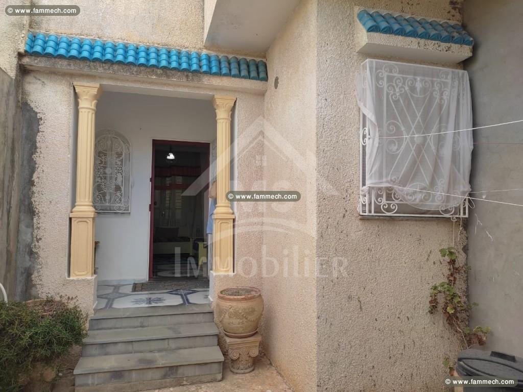  une maison inachevé s+3 avec studio à hammamet