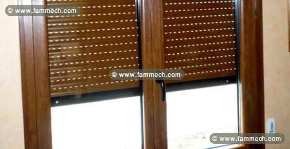  Volets roulants en aluminium ou PVC