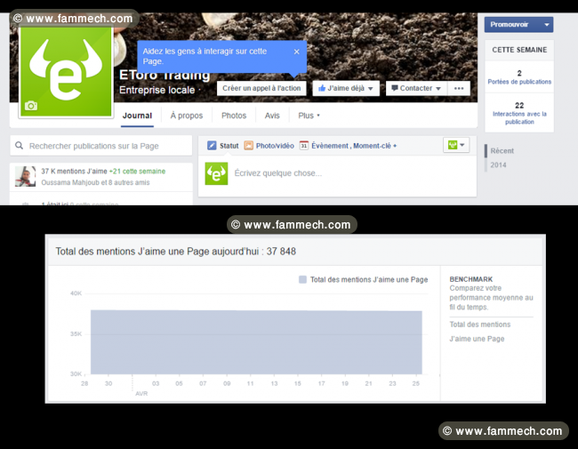 2 Pages Facebook (nom changeable)