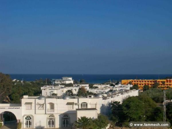 Appartement à louer avec piscine a Mrezka Hammamet