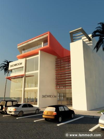 vente Local commercial sur la route de la Marsa 