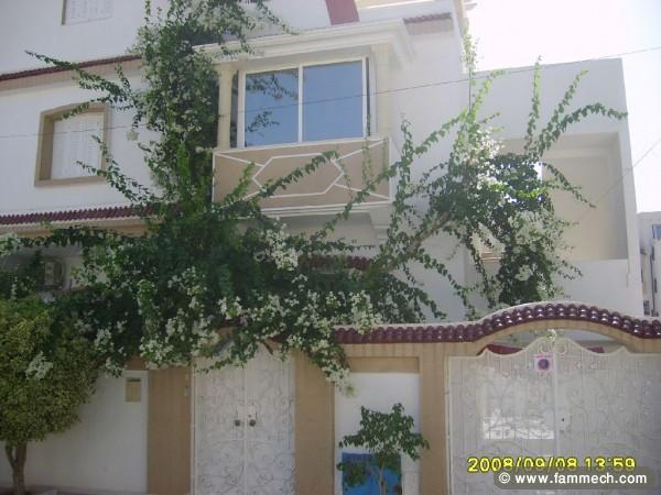 un etage de villa à hammam sousse