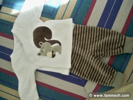 Vêtements bébé 0 à 6 mois