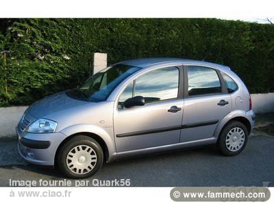 citroen c3 ess 4ch tts options suf clim anneé 2004