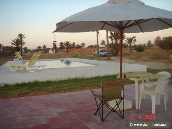 Djerba Houch rénové avec piscine