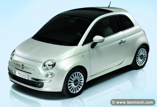 Fiat 500 en très bon état!