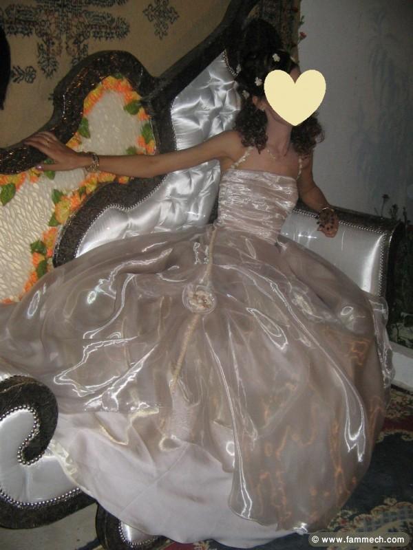 Robe champagne soirée 