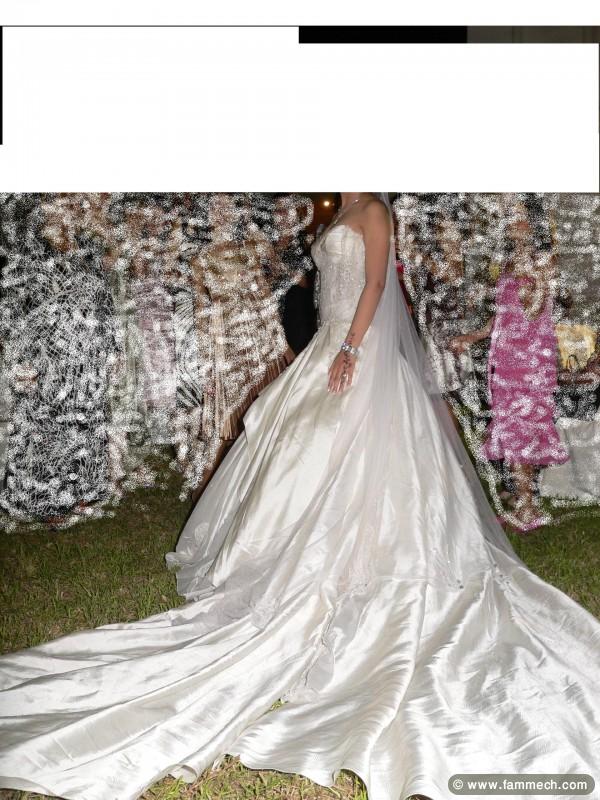 robe de mariée  prodée couleur  ivoire