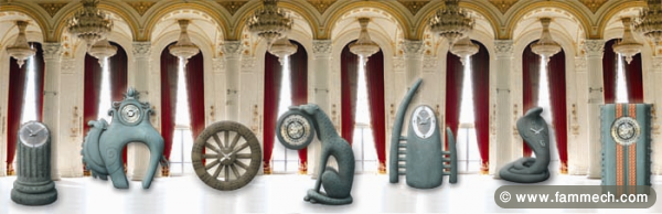 Horloges Artistiques Géantes pour vos décorations