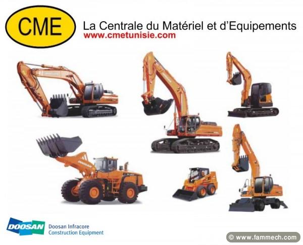 CME vente engins tunisie