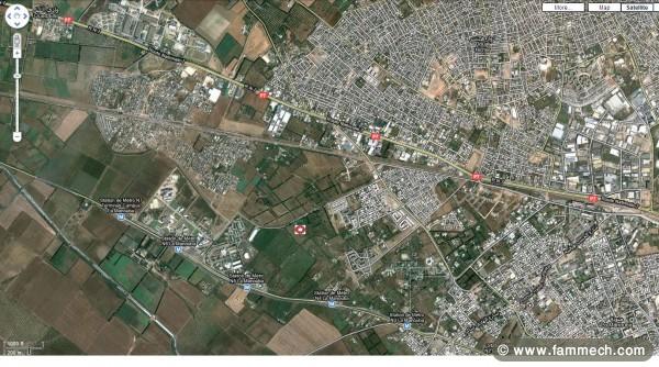 AV Grand terrain a la MANOUBA