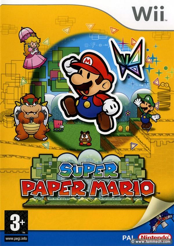 Jeu Super Paper Mario (Wii)