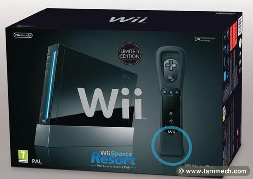 Nintendo Wii Black Limited Edition Console (New!!)