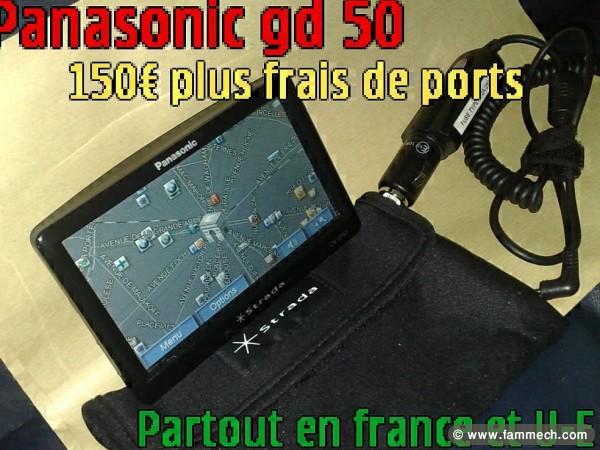 VEND GPS PANASONIC GD50 150€ PLUS FRAIS DE PORTS P
