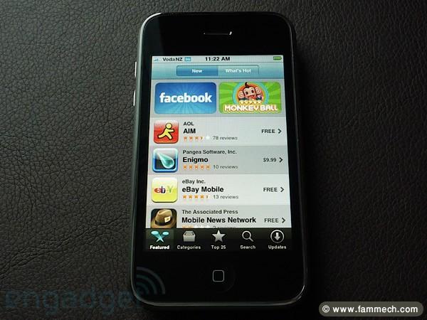apple iphone 3G 16 GIGAS, debloque +100 applications