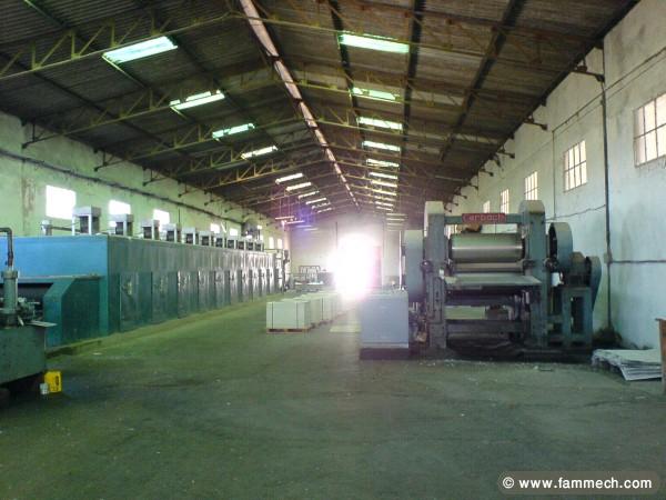 Vente usine terrain + locaux