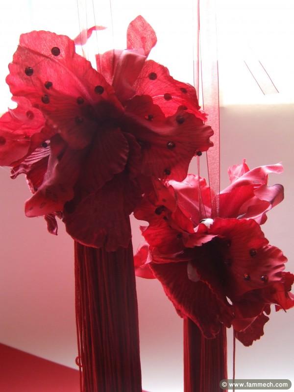 articles de décoration embrasse orchidée parfumé