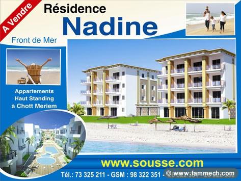 Résidence Nadine : Appartements en front de mer 