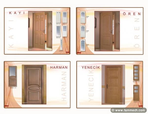 Portes d’intérieures importées d’Europe