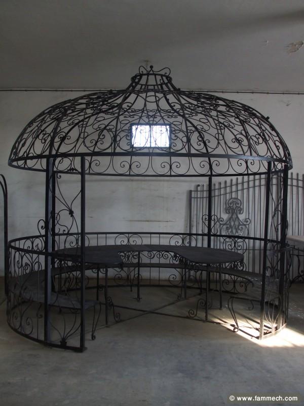 Vends gloriette fer forgé haut de gamme