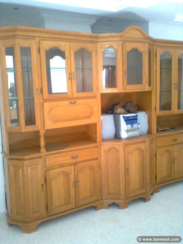 biblioteque demontable 3 metres en blanze