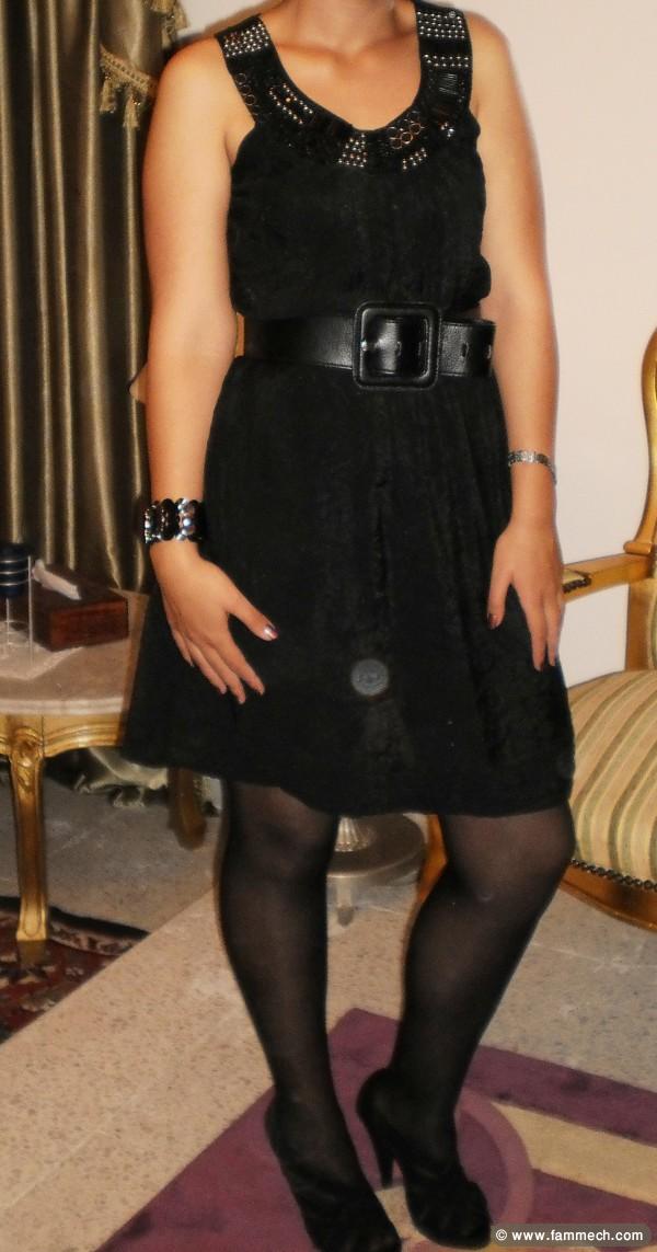 mini robe noire soirée à un prix magic
