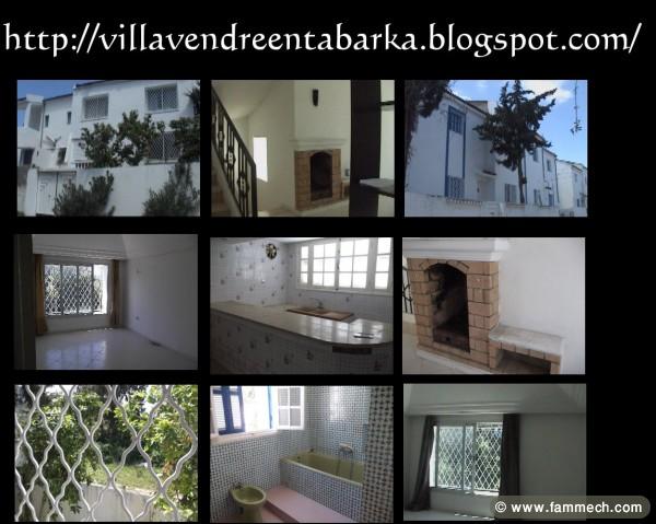 Villa à vendre à Tabarka (style américain +185m²) 