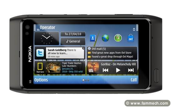 A vendre Nokia N8 noir