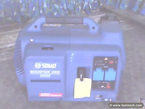 Groupe électrogène portable SDMO BOOSTER 2000.