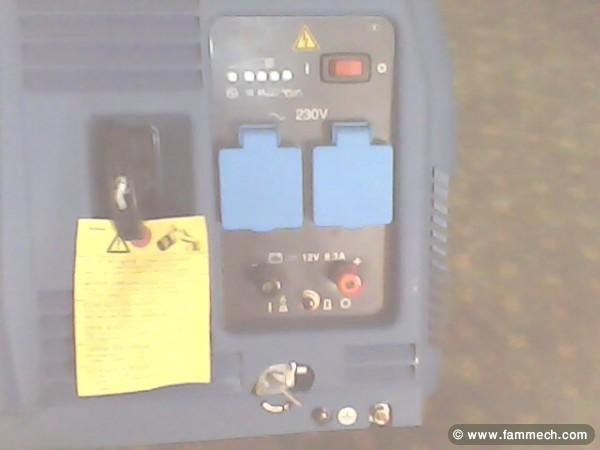 Groupe électrogène portable SDMO BOOSTER 2000.