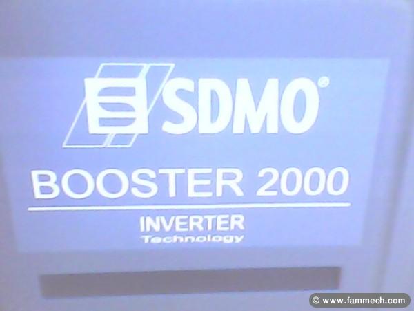 Groupe électrogène portable SDMO BOOSTER 2000.