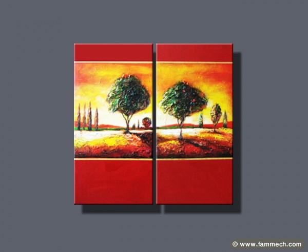 Vente de tableaux contemporains abstraits et flora