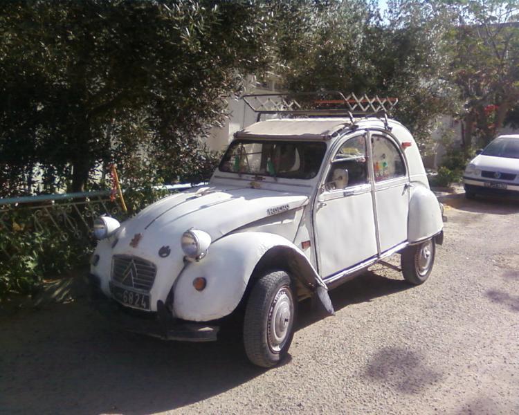 voiture de collection  voiture 2cv 