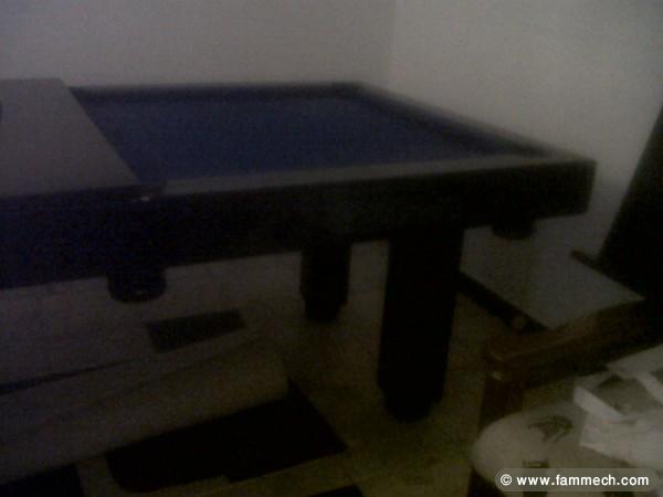 table de billard transformable en salle à manger