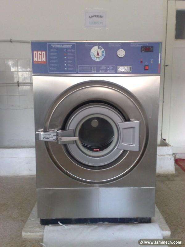 Lave linges et sèche linges pour buanderie