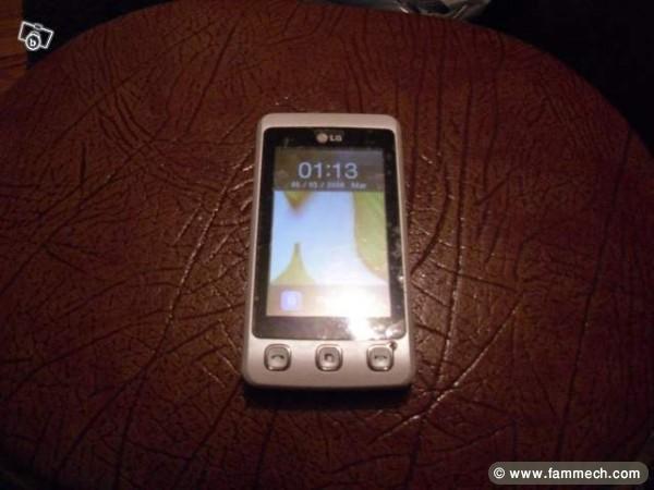 lg kp500 tres bon etat a 130dt (monastir)