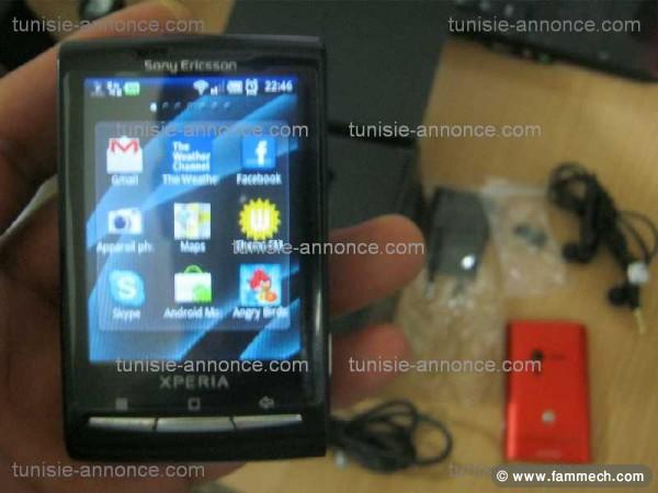 sony ericsson xperia x10 smartphone