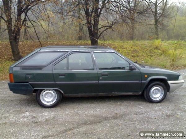 citroen bx diesel noir année 1988
