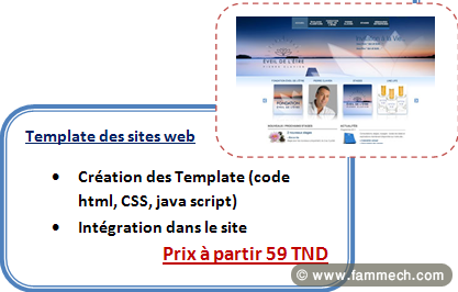 Création de site web et des chartes graphiques