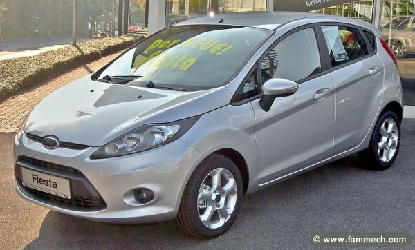 Ford Fiesta Nouveau model 