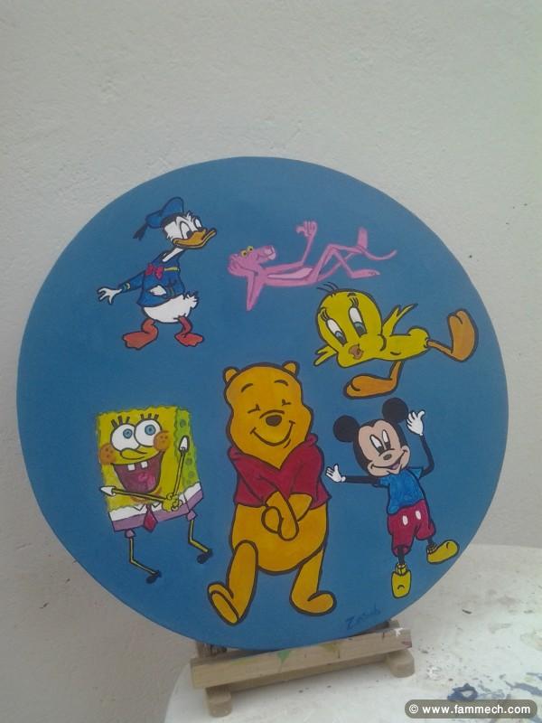 tableaux pour chambre d'enfant