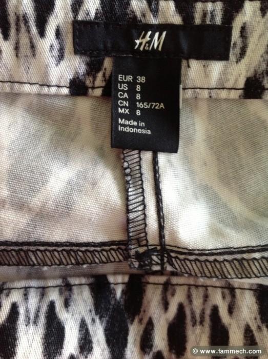 pantalon h&m très élégant taille 38 et 40