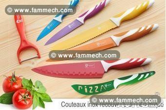 service royality ceramic +Coffret couteaux - 6pc
