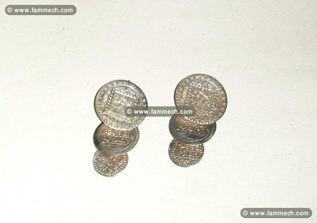 Bijoux en argent platiné