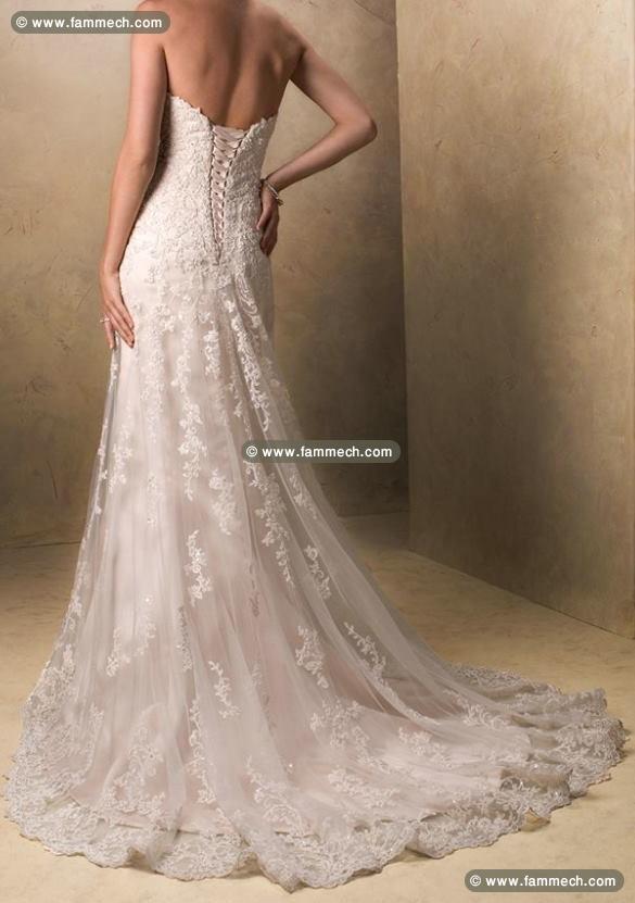 Robe de Mariée Elégante en Dentelle
