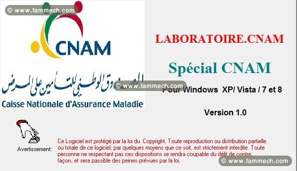 Logiciel CNAM pour laboratoire d’analyses médicale