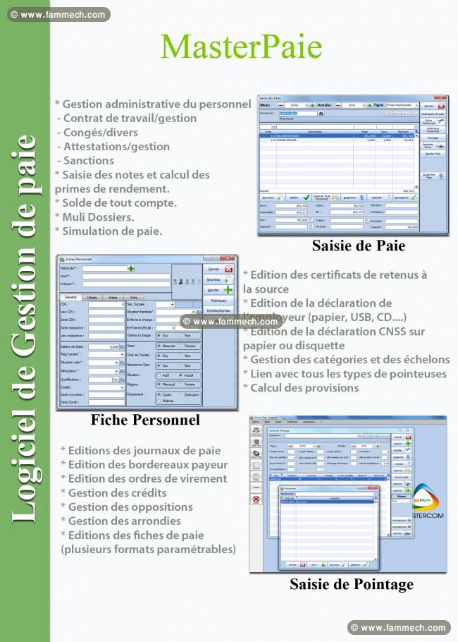 Pack logiciel mastercom